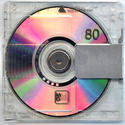 a photo of a minidisc